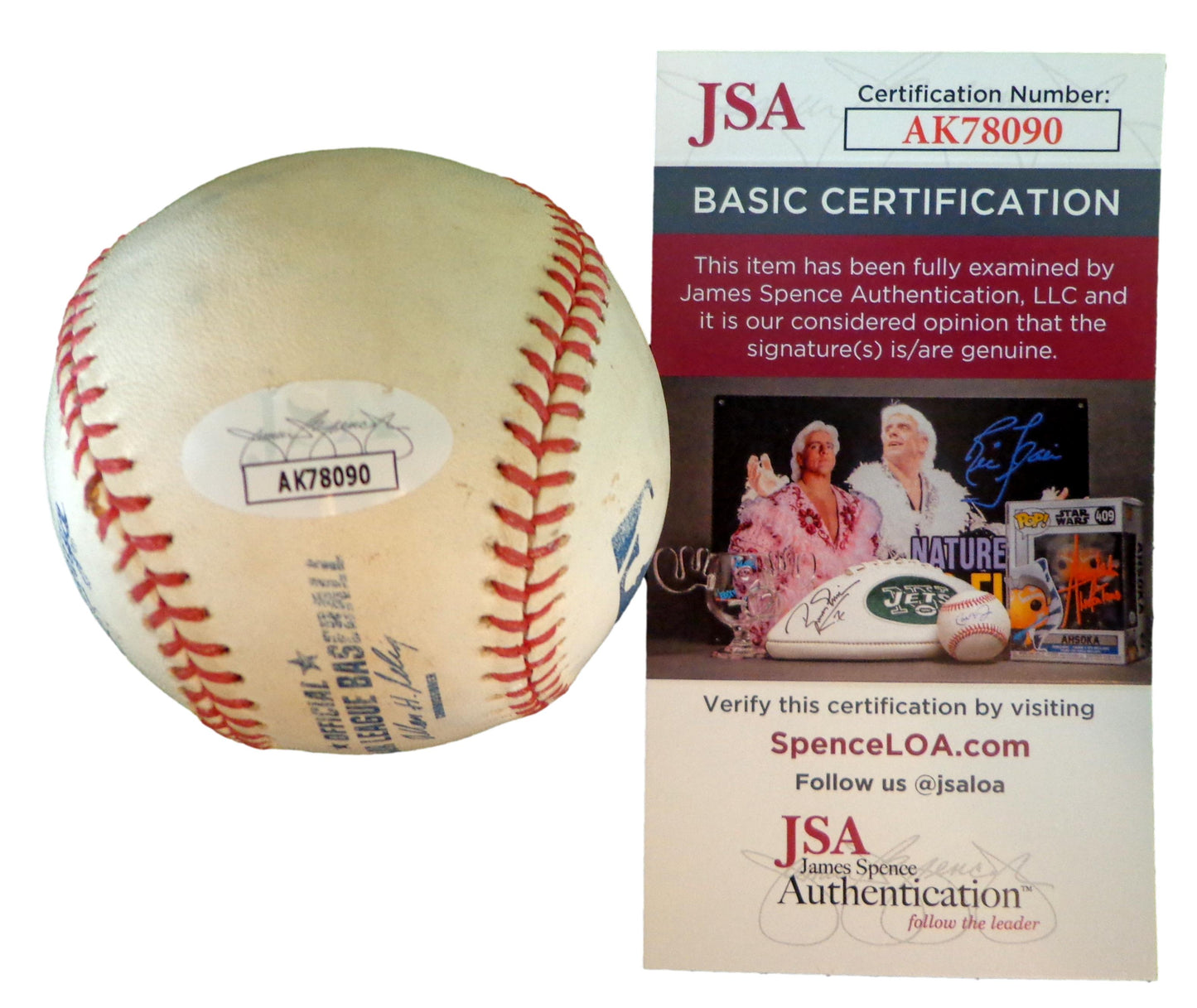 Pedro Martinez HOF Autographed/Inscribed OML Baseball Boston Red Sox JSA 180377