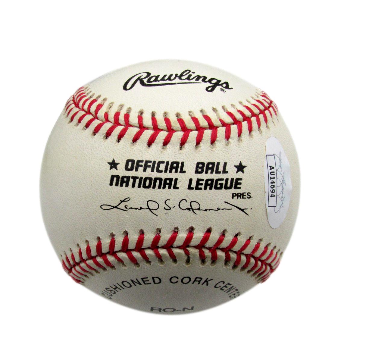 Ralph Branca/Bobby Thomson Dual-Signed/Inscribed ONL Baseball JSA 190024