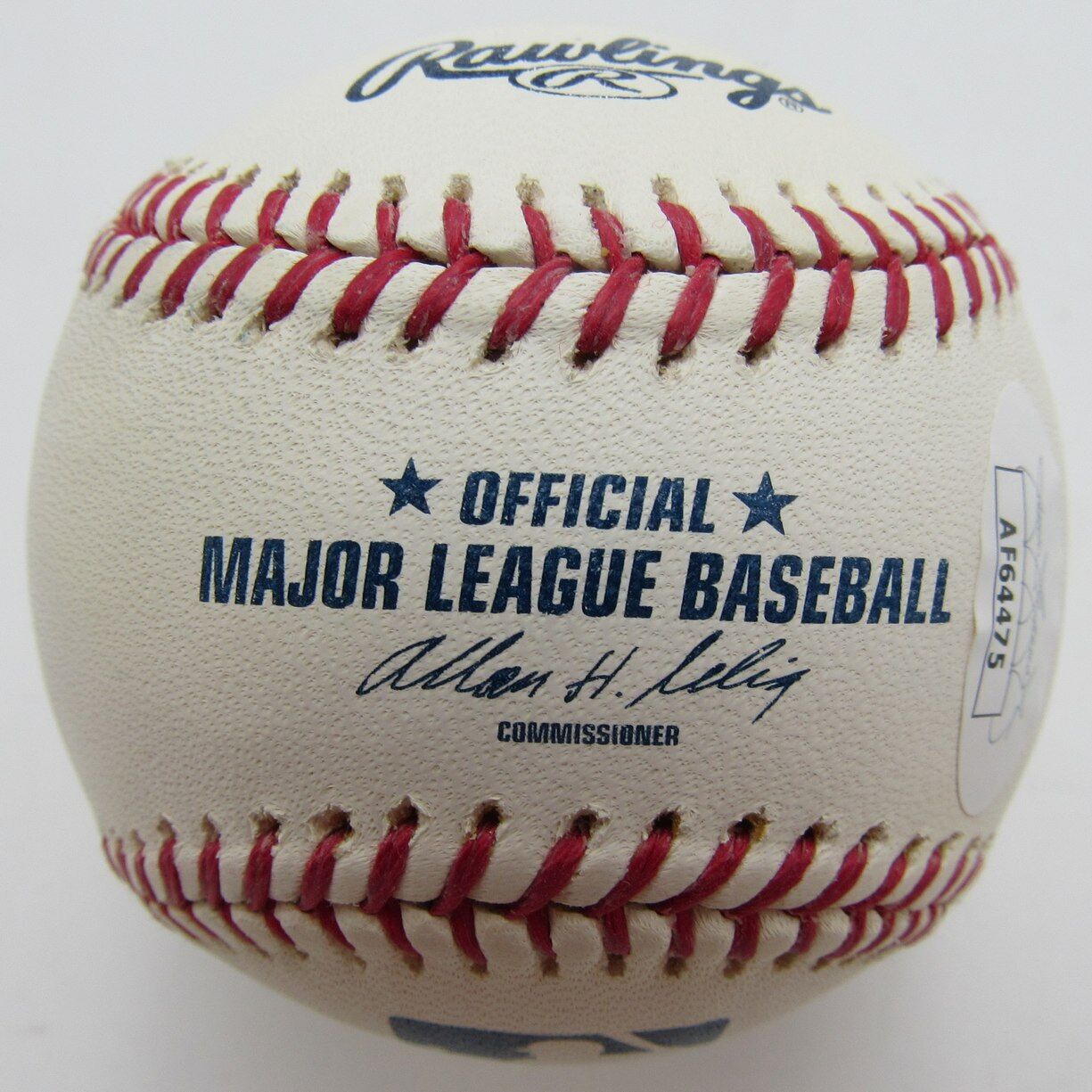 Stan Bahnsen Autographed OML Baseball New York Yankees JSA
