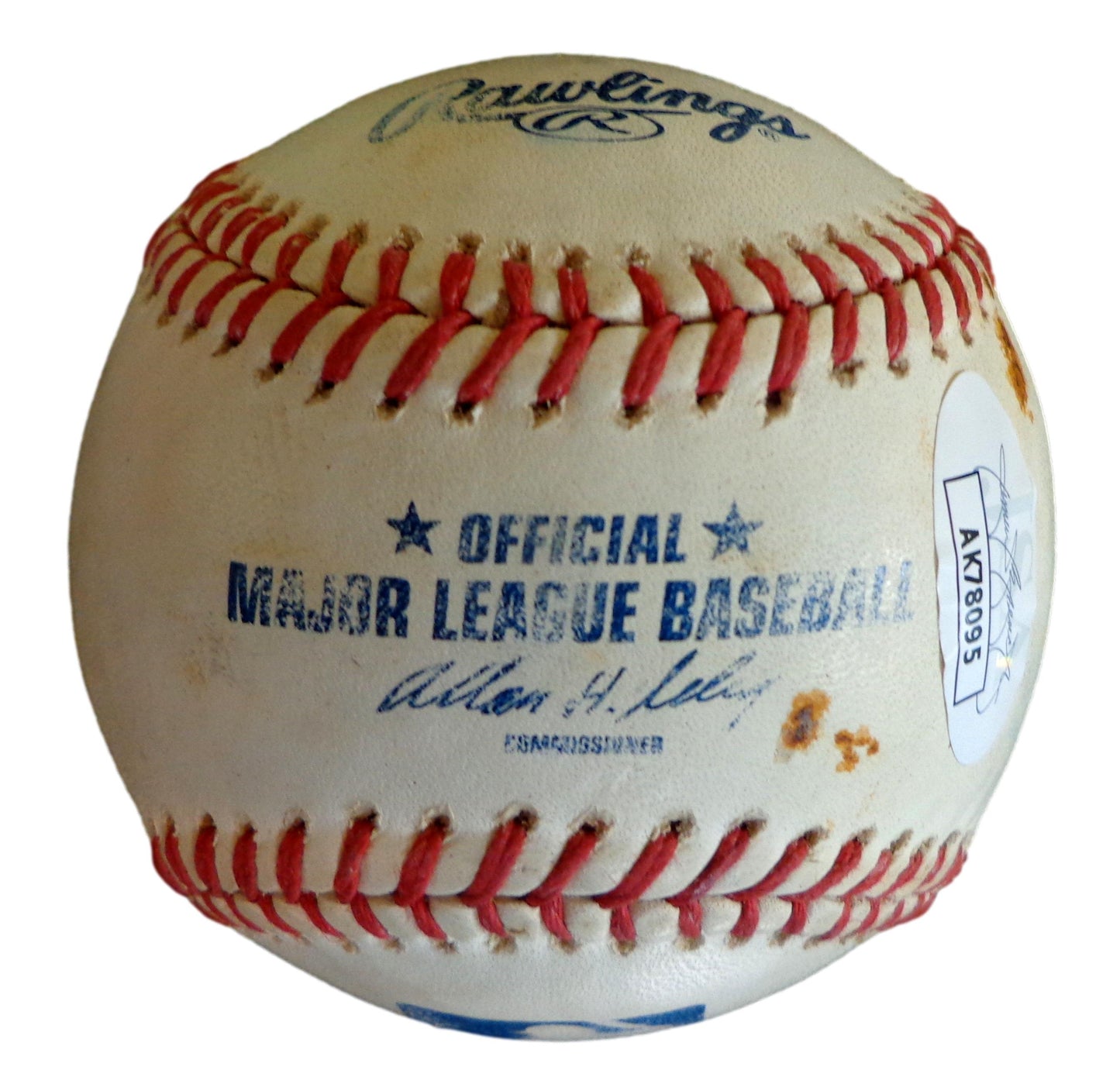 Pedro Martinez HOF Autographed/Inscribed OML Baseball Boston Red Sox JSA 180367