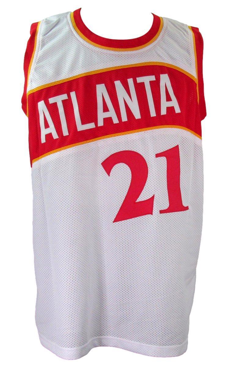 Dominique Wilkins HOF Autographed Custom Basketball Jersey Hawks JSA 177781