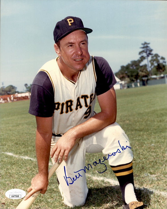Bill Mazeroski HOF Signed/Autographed 8x10 Photo Pittsburgh Pirates JSA 191224