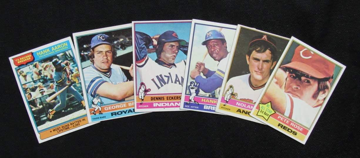 1976 Topps Baseball Complete Set (660) w/Traded (44) Brettt RC Yount RC 189823