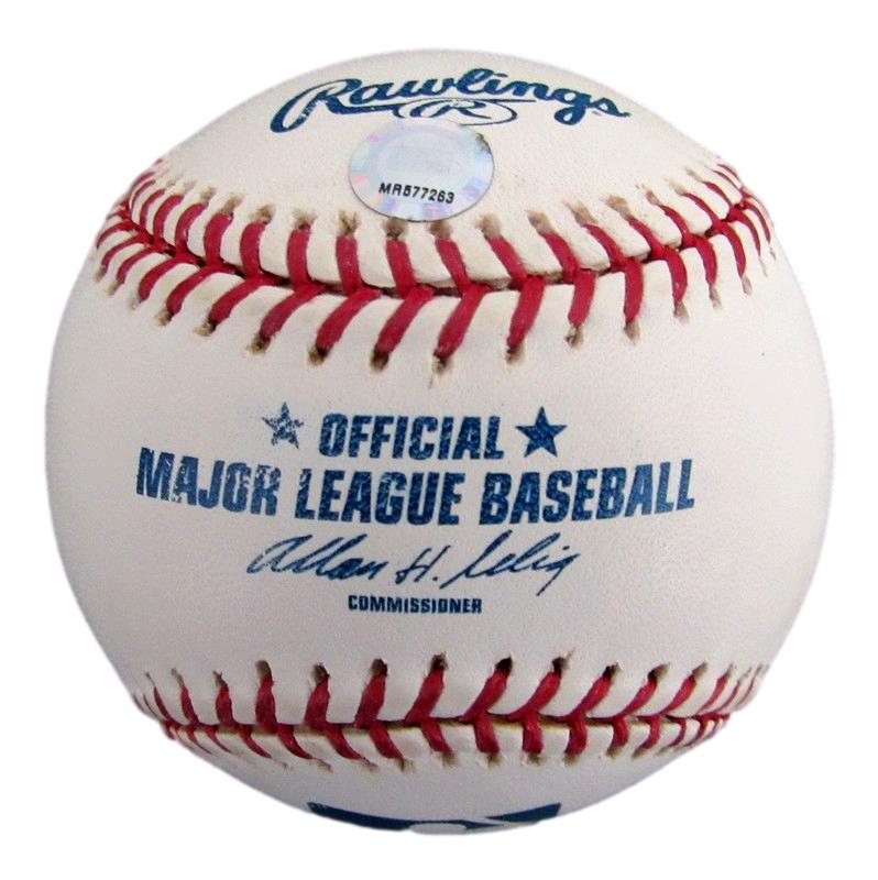 Bobby Abreu Chicago Phillies Signed/Auto Rawlings OML Baseball MLB Holo 188432