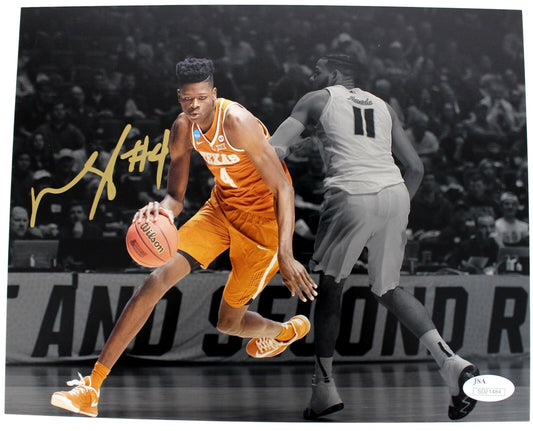 Mohamed Mo Bamba Texas Longhorns Signed 8x10 Photo Spotlight Gold JSA 136058