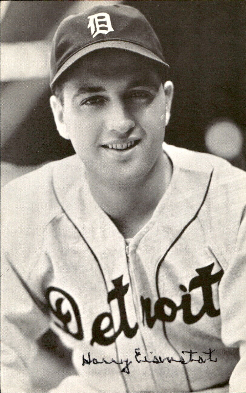 Harry Eisenstat Tigers d. 2003 Signed/Autographed 3x5 Photo 178204