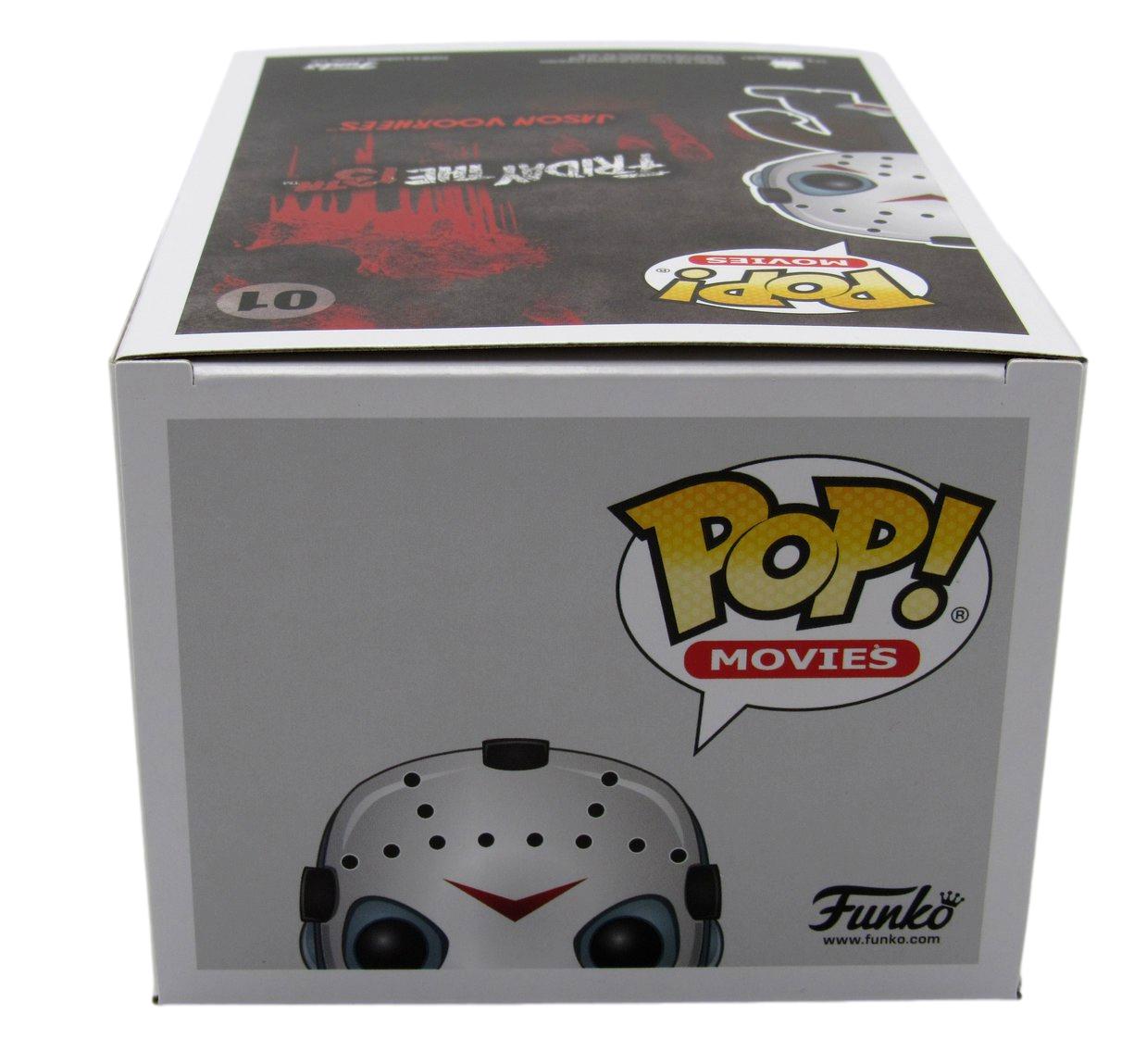 Ari Lehman Signed/Insc Funko Pop! #01 "Friday the 13th" Signed in Red JSA 190710