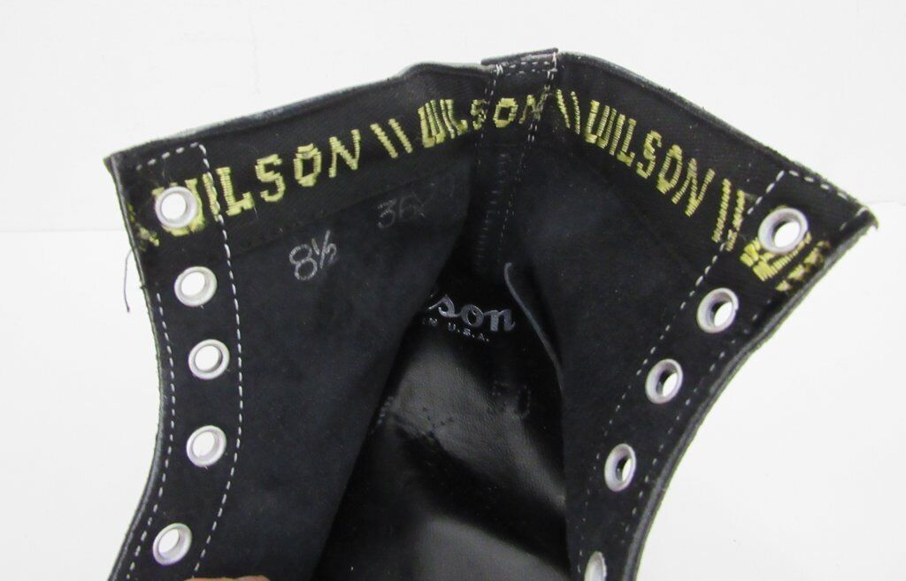 Pair of Vintage Wilson Riteweight Black Football Cleats Size 8.5 NIB 182906
