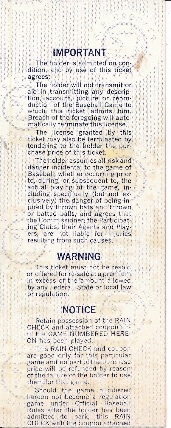 1979 World Series Orioles vs. Pirates Lower Reserved Ticket Stub 155746