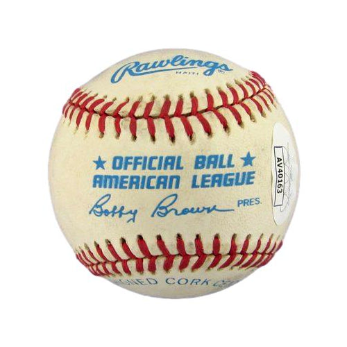 Pat Borders Signed/Autographed OAL Baseball Toronto Blue Jays JSA 188455