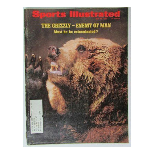 The Grizzly-Enemy of Man 1969 Sports Illustrated 5/26/69 146496