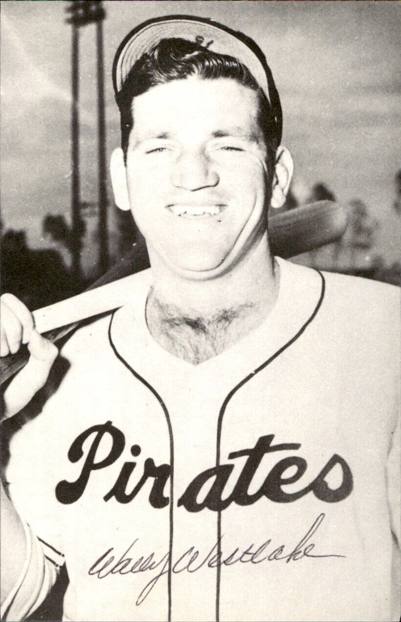 Wally Westlake Pirates Signed/Autographed 3x5 Photo 179321