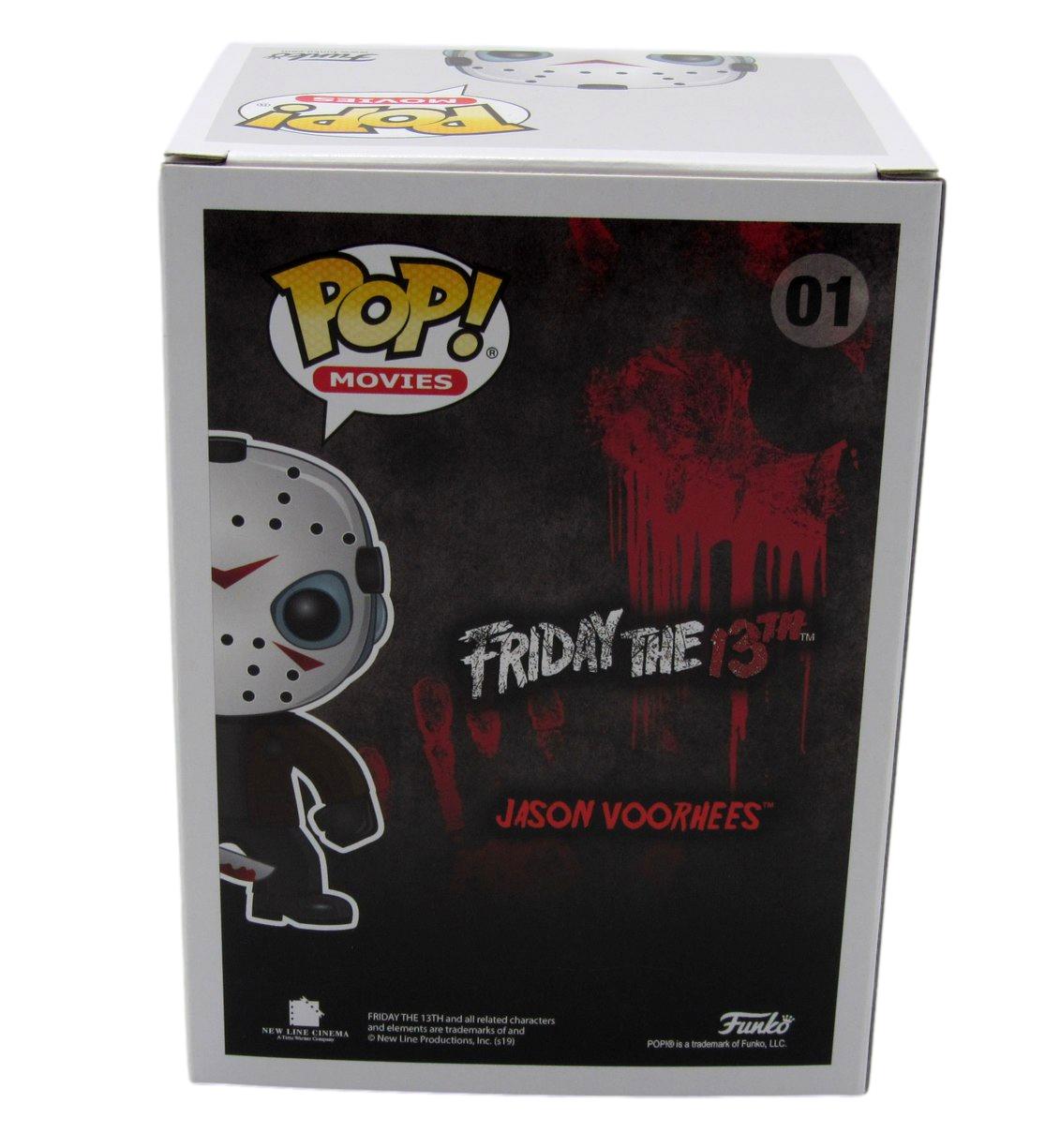 Ari Lehman Signed/Insc Funko Pop! #01 "Friday the 13th" Signed Blue JSA 190721