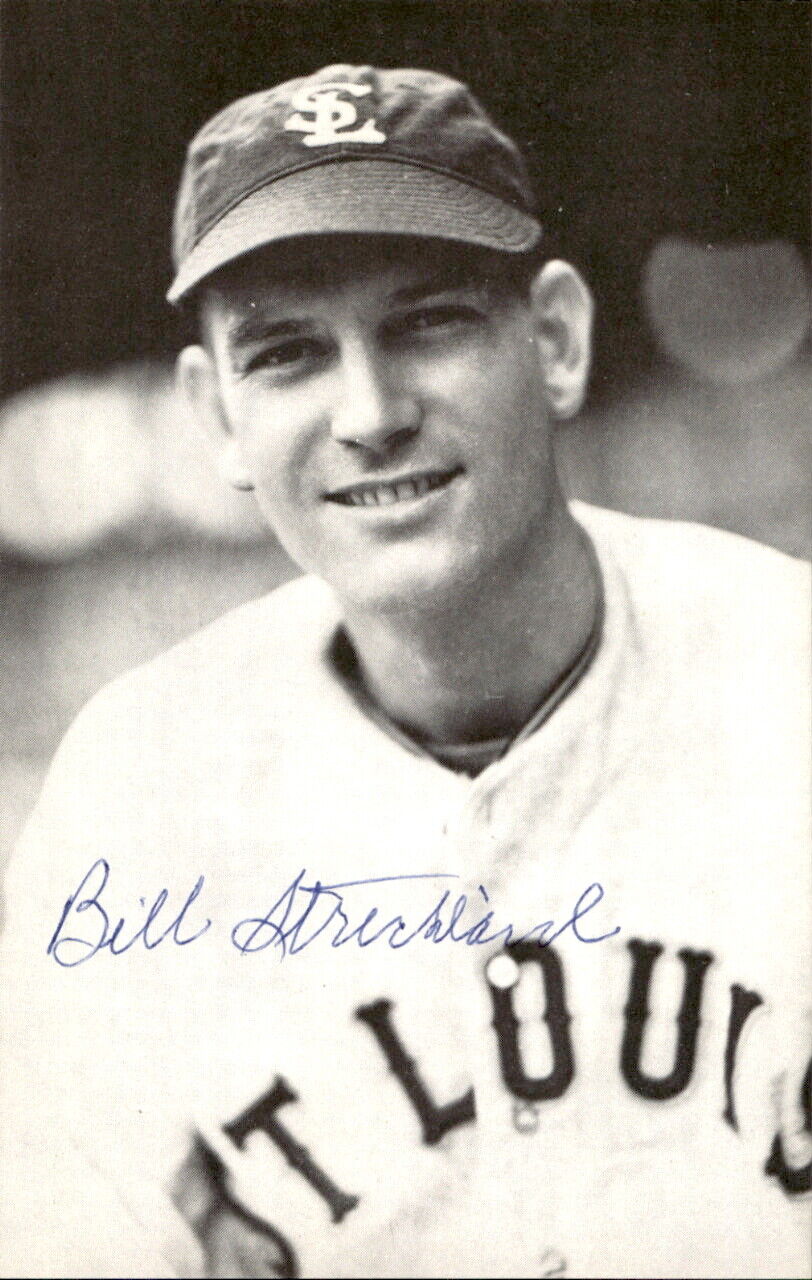 Alan Strange Browns d. 2000 Signed/Autographed 3x5 Photo 179241