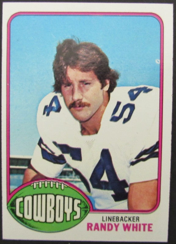 Lot of (20) Randy White Cowboys 1976 Topps Rookie Football Cards #158 188004