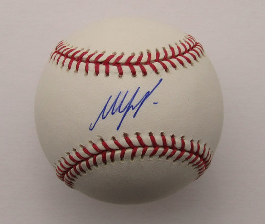 Matt LaPorta Autographed OML Baseball Cleveland Indians MLB Holo 180613