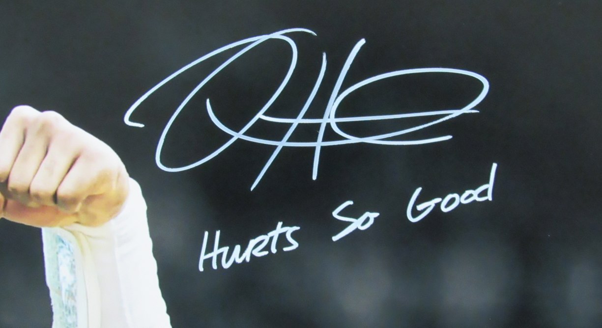 Jalen Hurts Autographed/Inscribed "Hurts So Good" 16x20 Photo Philadelphia Eagles JSA 175592
