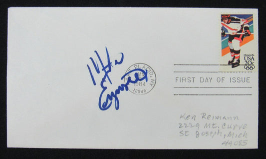 Mike Eruzione 1980 Lake Placid Auto/Signed FDC Miracle on Ice 150268