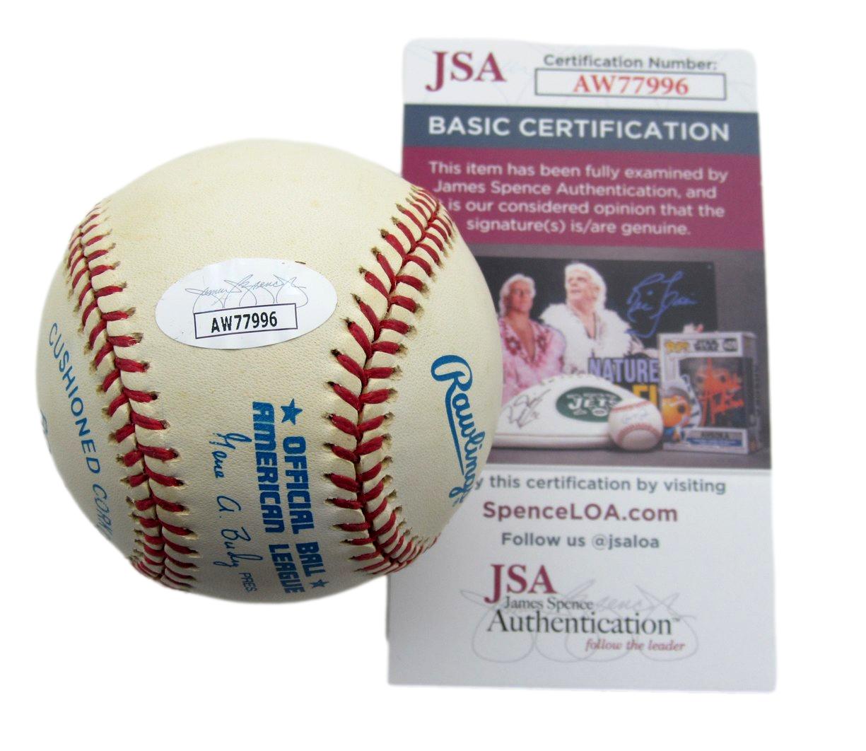 Don Sutton HOF Signed/Inscribed "HOF 78" OML Baseball LA Dodgers JSA 191269