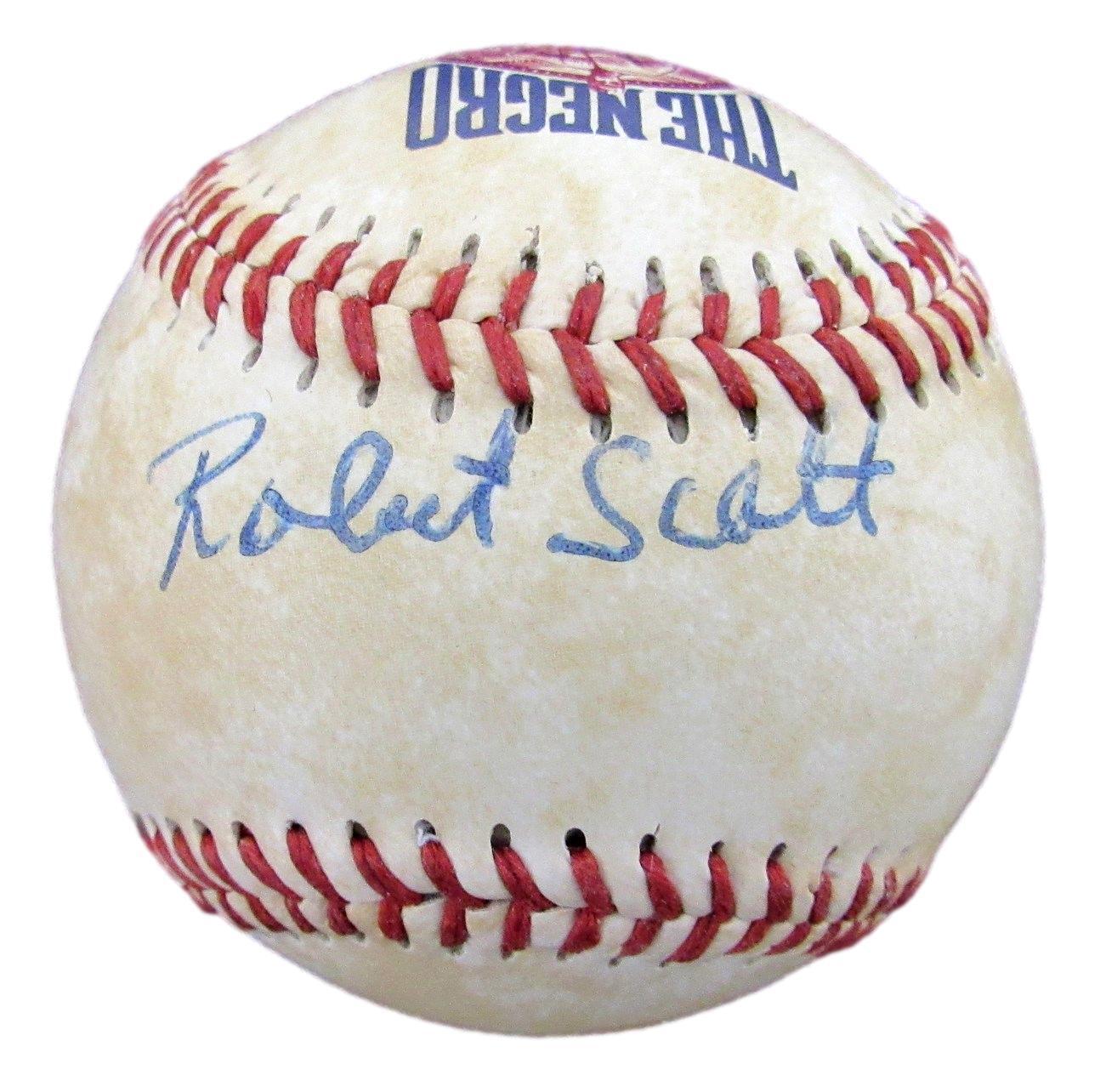 Robert Scott Autographed ONL Baseball Negro League Royal Giants JSA 180142
