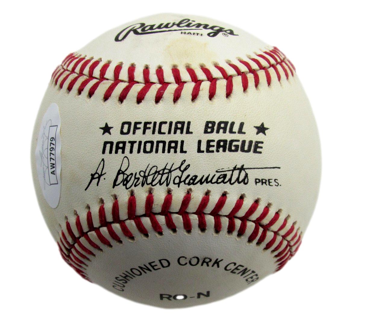 Enos Slaughter HOF Signed/Auto ONL Baseball St. Louis Cardinals JSA 191235