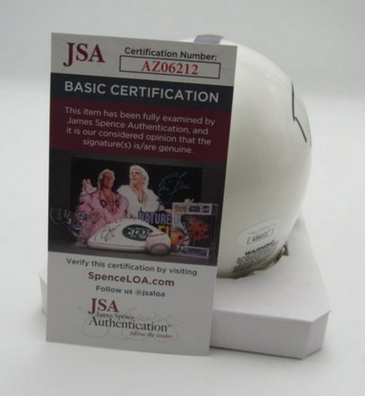 Drew Allar Signed/Autographed Penn State Mini Football Helmet JSA 190588