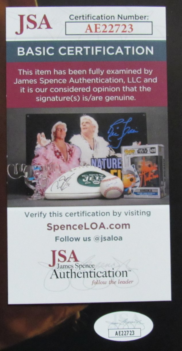 Michael J Fox/Christopher Lloyd Auto/Sign 16x20 Photo Back to Future JSA 174016