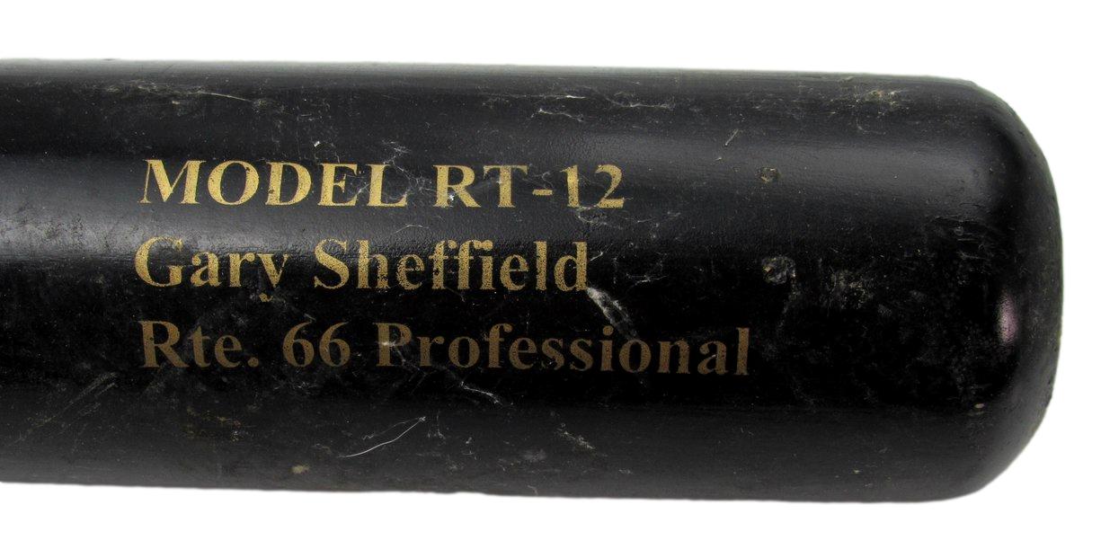Gary Sheffield UNSIGNED Black Rte. 66 Klubs Game Model Bat Yankees 192239