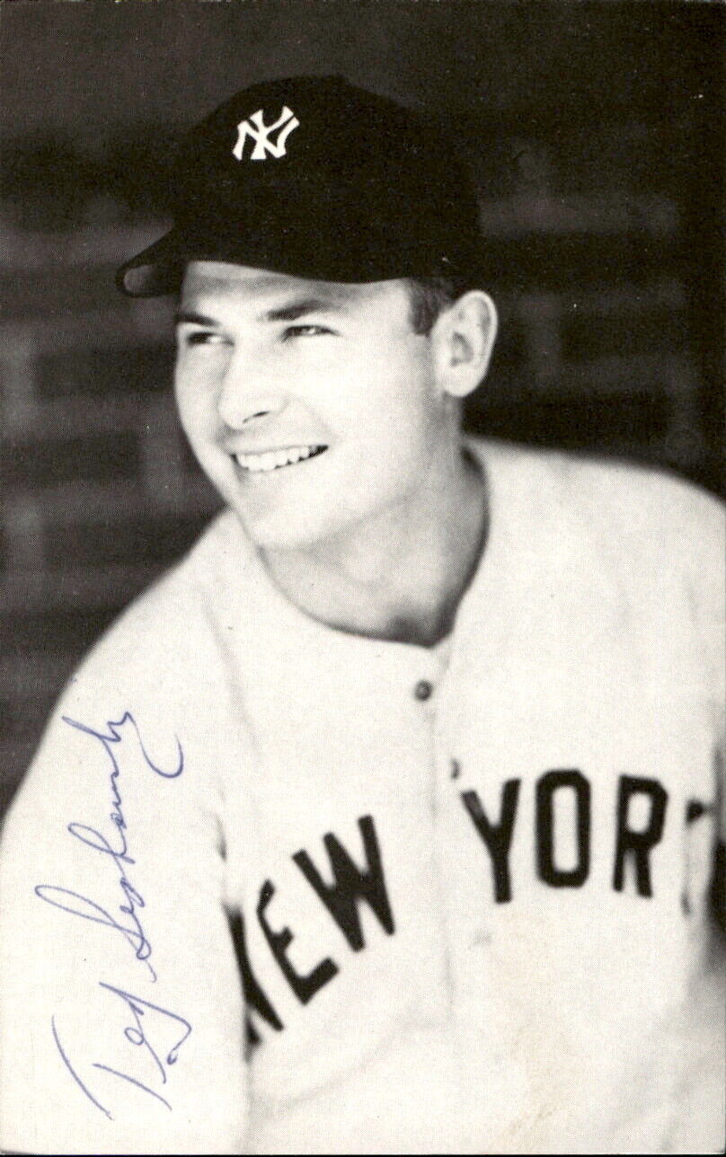 Ted Sepkonski Yankees d. 2002 Signed/Autographed 3x5 Photo 178793