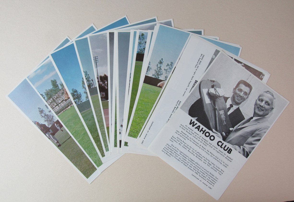 1967 Cleveland Indians Yearbook w/ Portrait Photos 189975