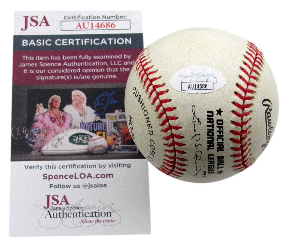 Ralph Branca/Bobby Thomson Dual-Signed/Inscribed ONL Baseball JSA 190027