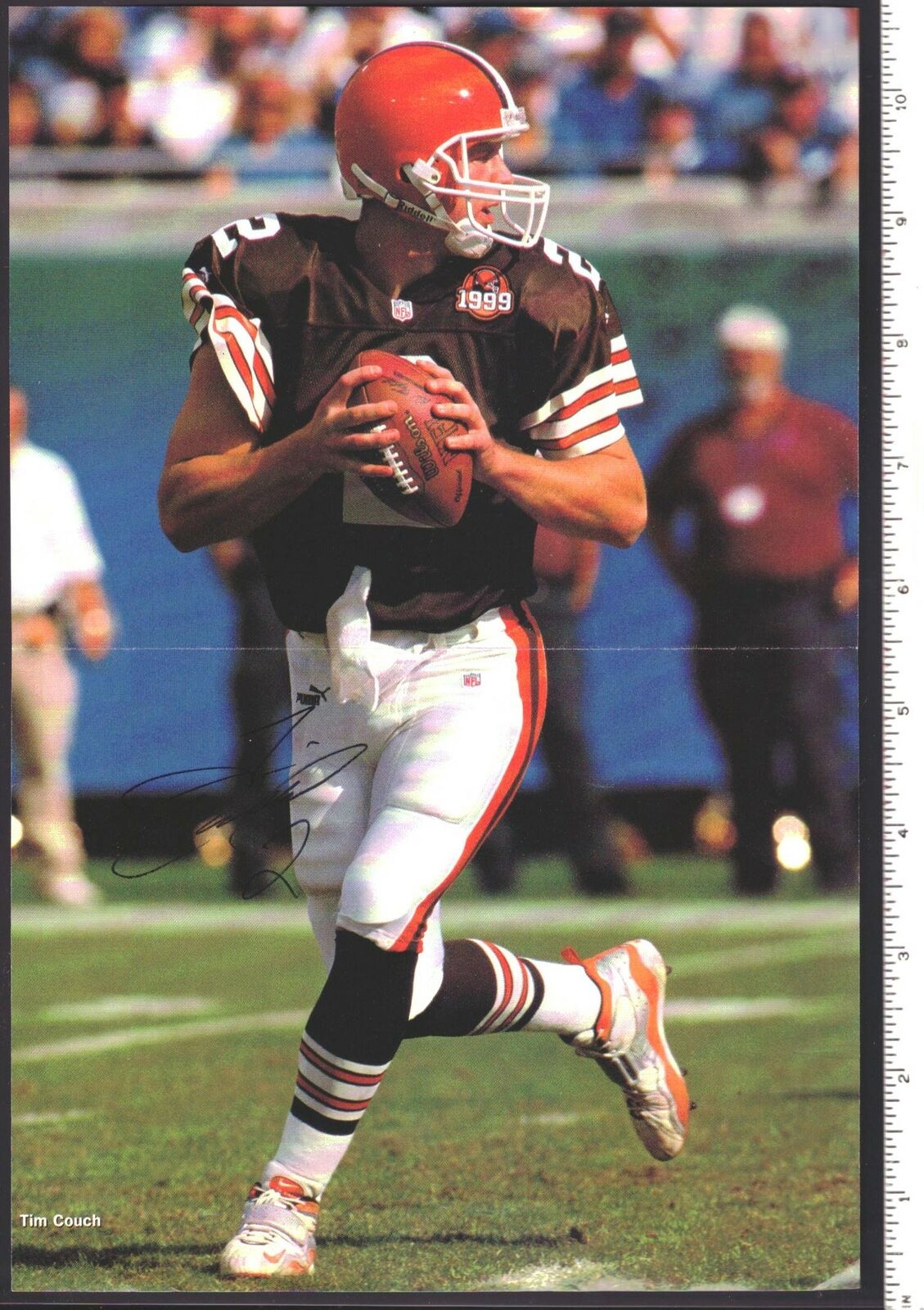 Tim Couch Cleveland Browns Signed 7x10.5 Magazine Photo 151755