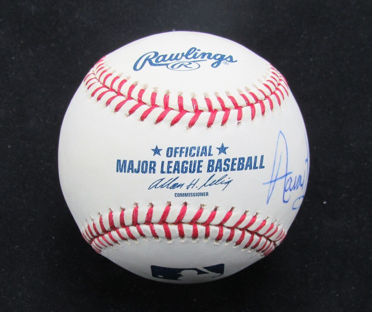 Aaron Krickstein Autographed OML Baseball Tennis Player