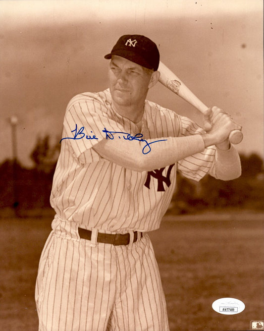 Bill Dickey HOF Signed/Autographed 8x10 Photo New York Yankees JSA 191500