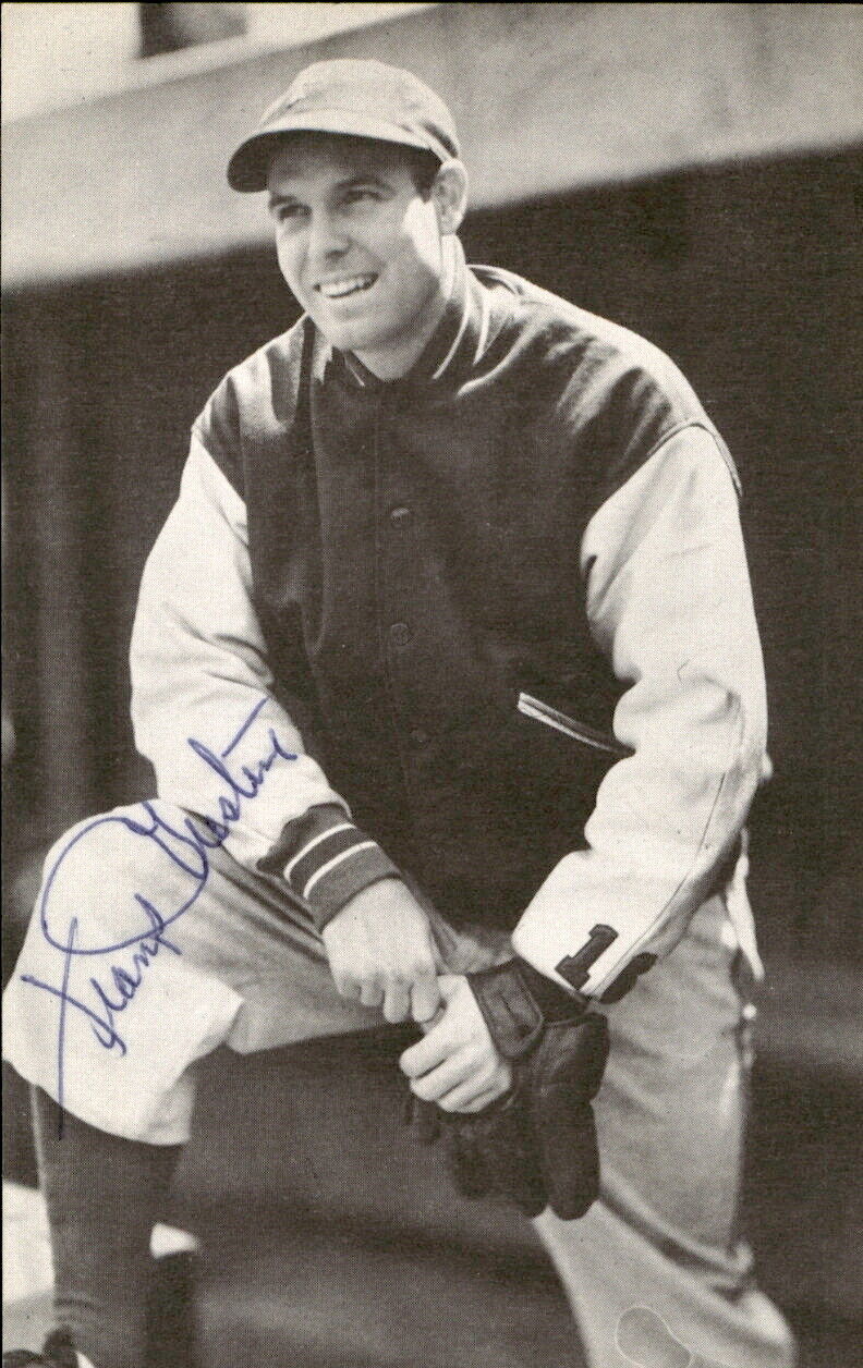 Frank Gustine Pirates d. 1991 Signed/Autographed 3x5 Photo 178419
