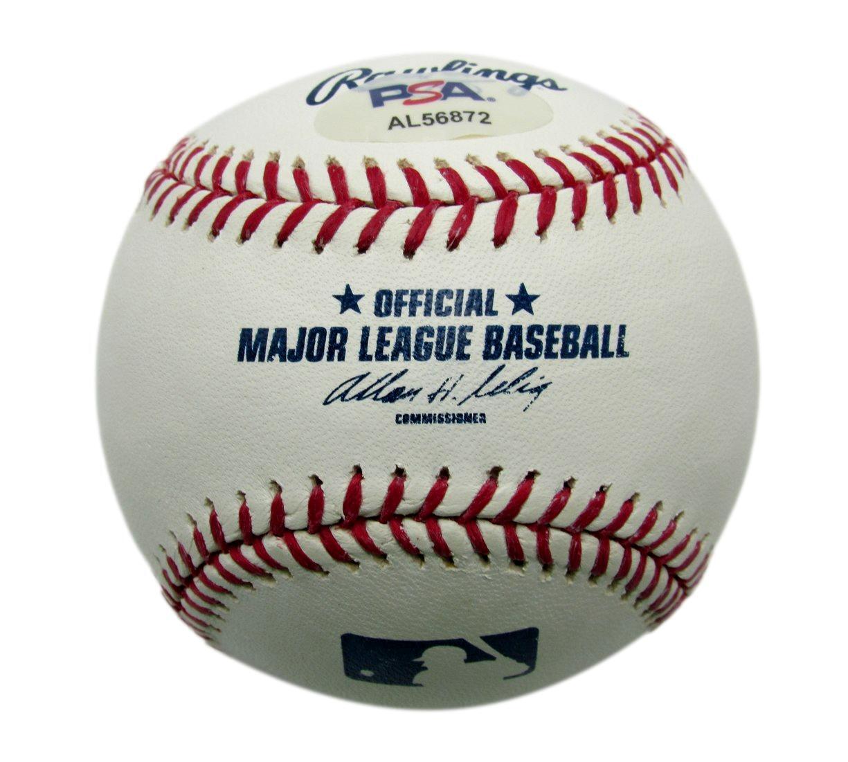 Hubert Big Daddy Wooten Signed/Inscr OML Baseball Negro League Clowns PSA/DNA