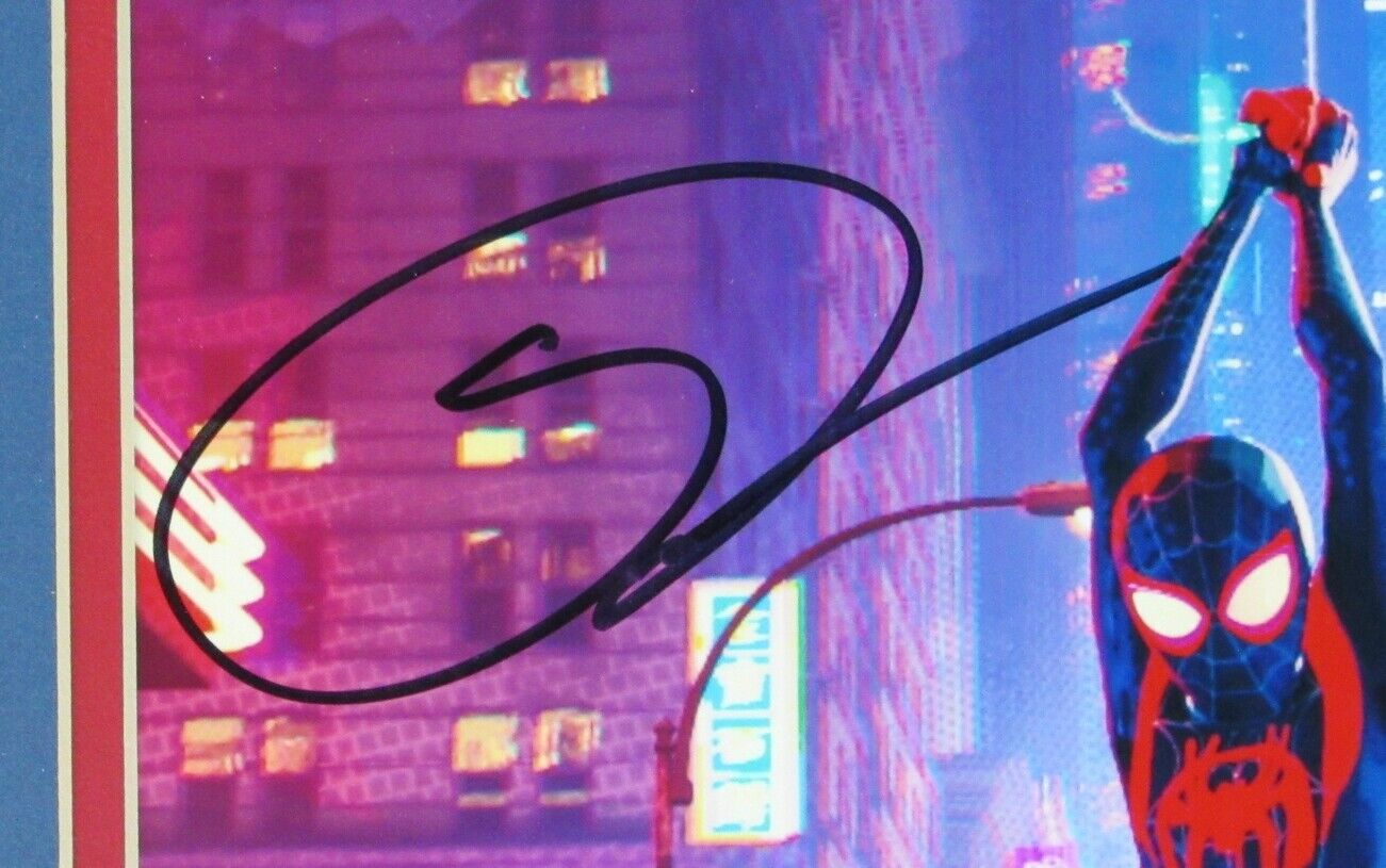 Shameik Moore Actor Signed/Autographed Spider-Man 8x10 Print Framed JSA 158419