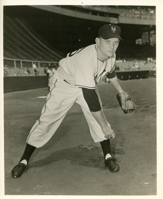 Bill Connelly 8x10 B/W 1952 Press Wire Photo New York Giants