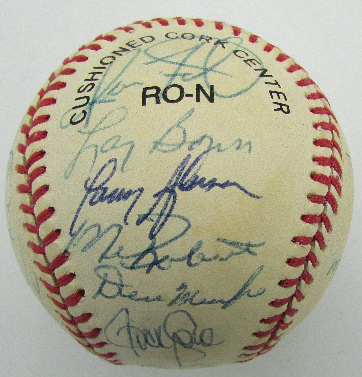 1993 Phillies Team Multi-Signed (25) Rawlings ONL Baseball 155247