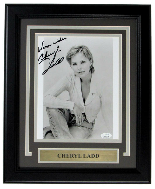 Cheryl Ladd Actress Signed/Autographed 8x10 Photo Framed JSA 155611