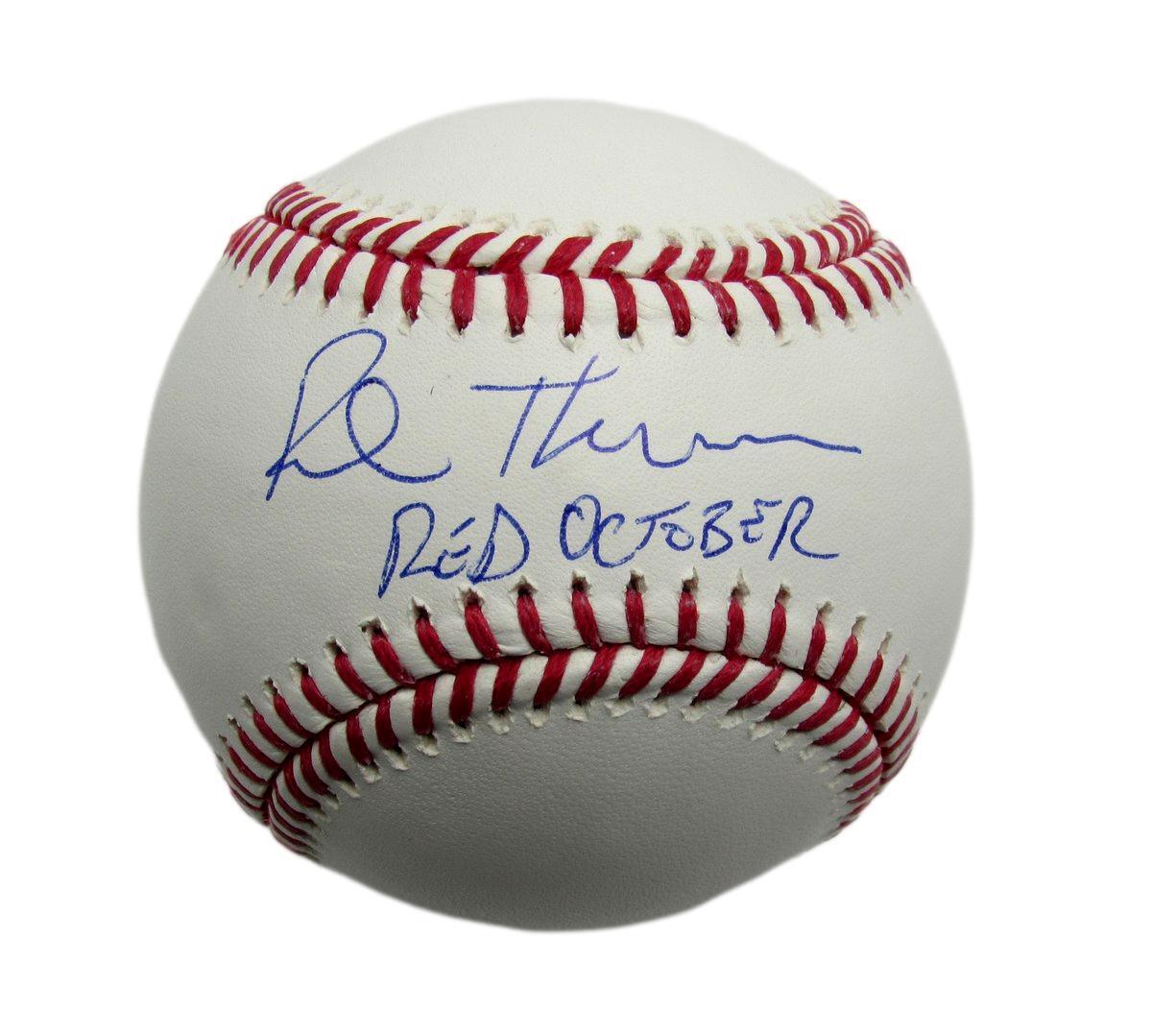 Rob Thomson Autographed/Inscribed "RED OCTOBER" OML Baseball Phillies JSA