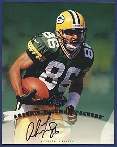 1997 Leaf Antonio Freeman Packers Signed 8x10 Card 132594