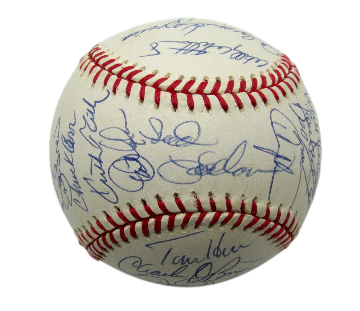 1991 Mets Team Autographed by 31 Harrelson Cone Gooden Viola ONL Baseball 182806