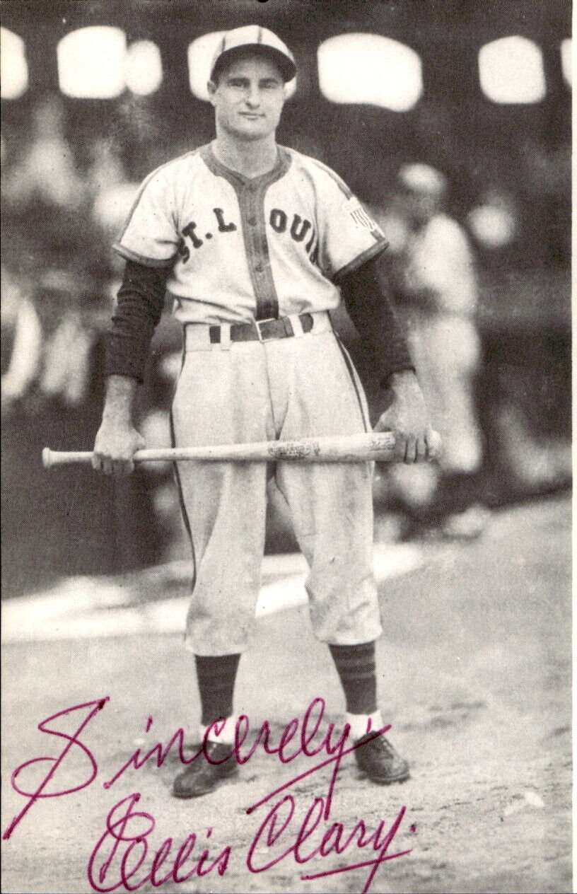 Ellis Clary Browns d. 2000 Signed/Autographed 3x5 Photo 178130