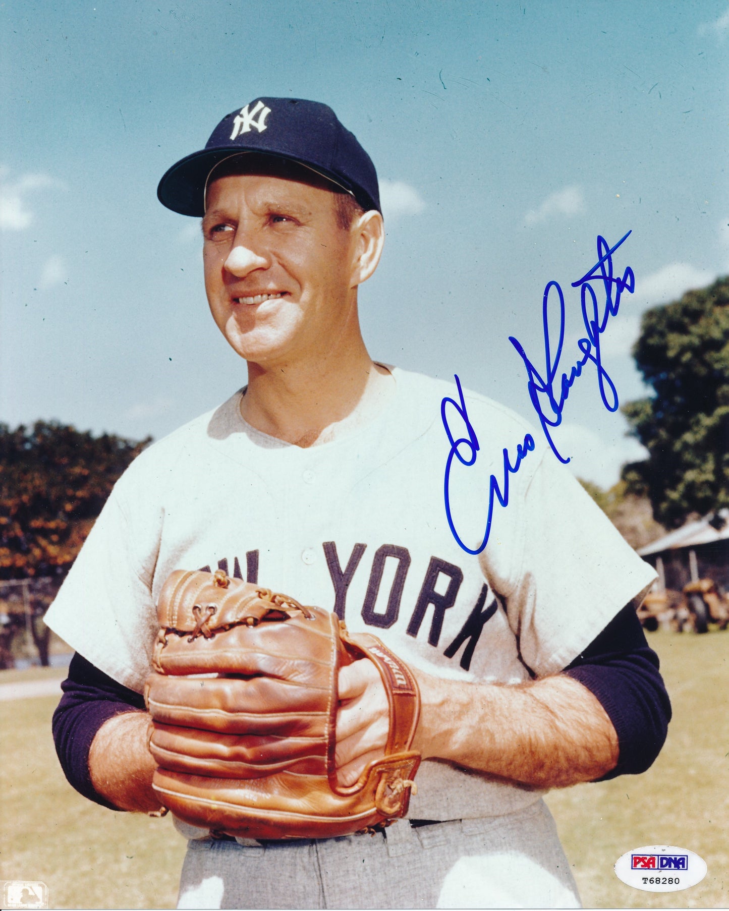 Enos Slaughter HOF Signed/Autographed 8x10 Photo New York Yankees PSA/DNA 191867