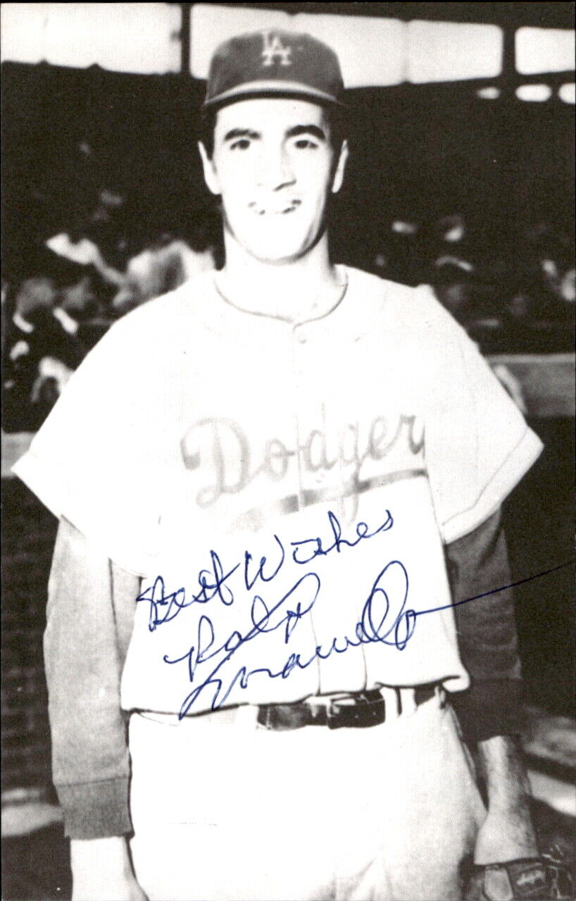 Ralph Mauriello LA Dodgers Signed/Autographed 3x5 Photo 178609