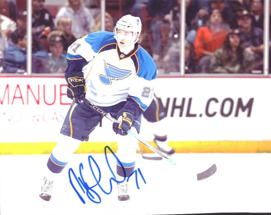 Patrik Berglund St. Louis Blues Signed/Autographed 8x10 Photo 151939