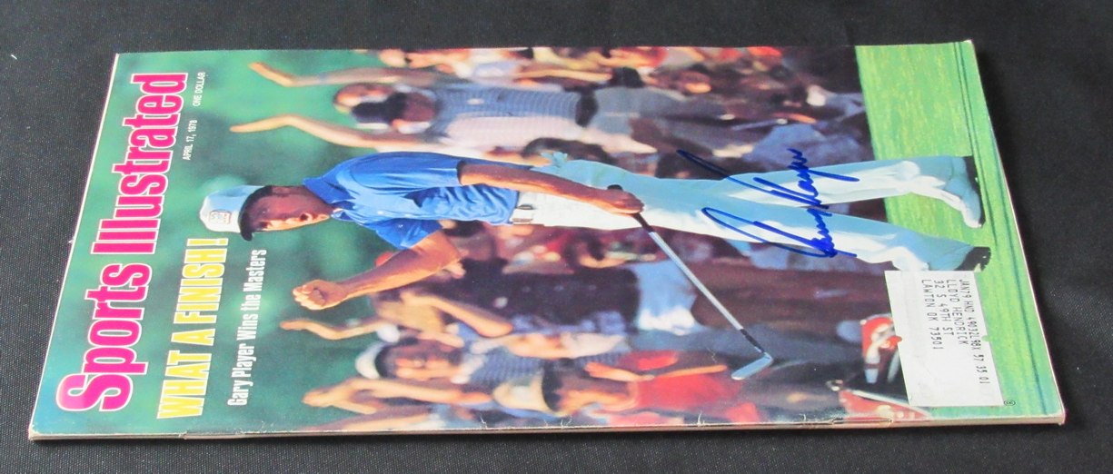 Gary Player Signed/Auto 4/17/78 Sports Illustrated Magazine PGA Champ JSA 187287