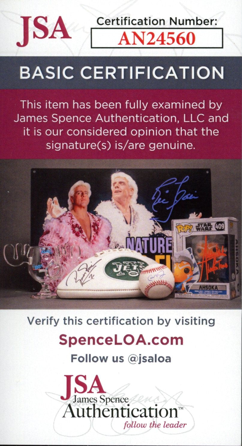 Mike Eruzione Signed 1991 Impel #71 1980 U.S. Olympic Hockey Team JSA 188322