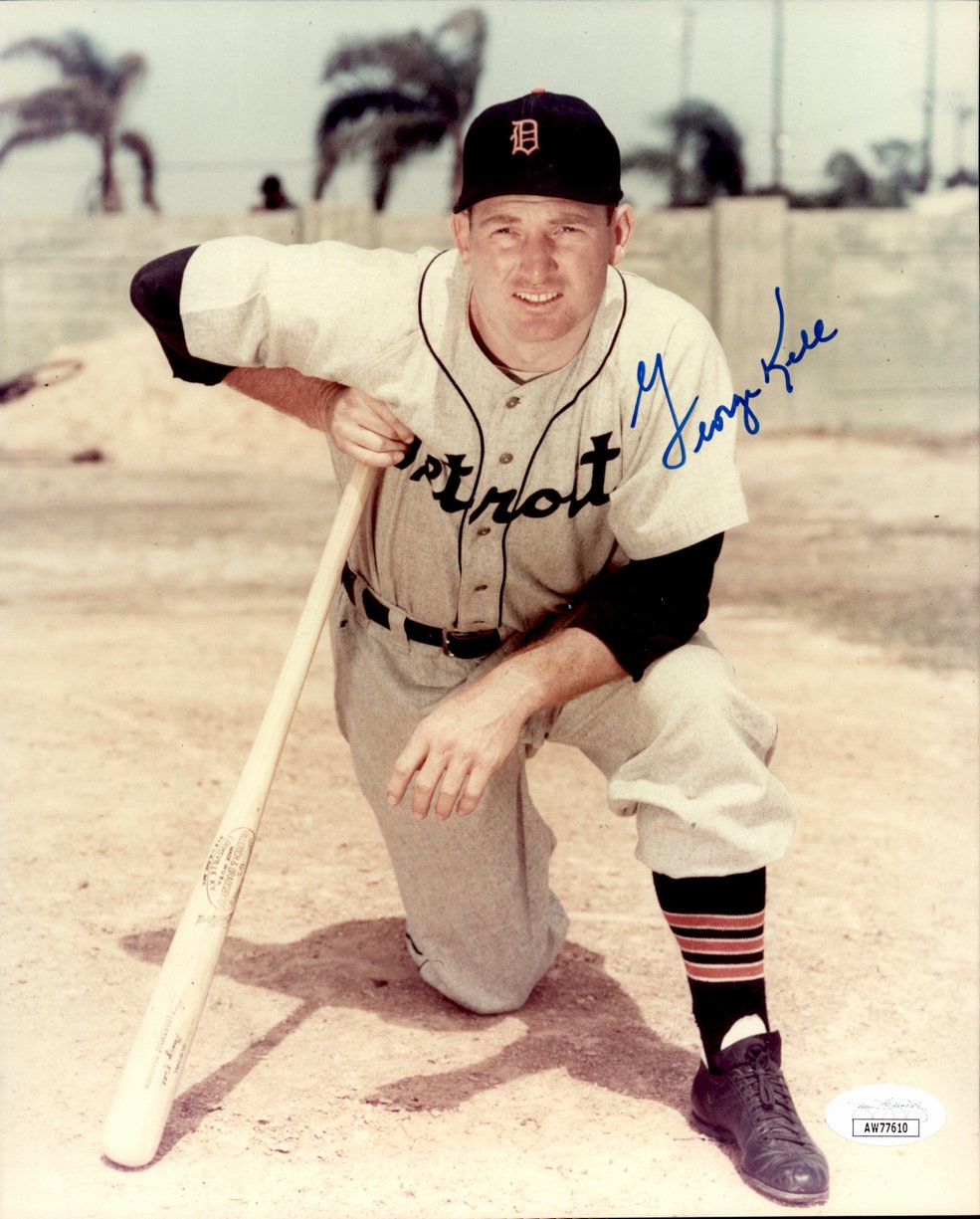 George Kell HOF Signed/Autographed 8x10 Photo Detroit Tigers JSA 191381